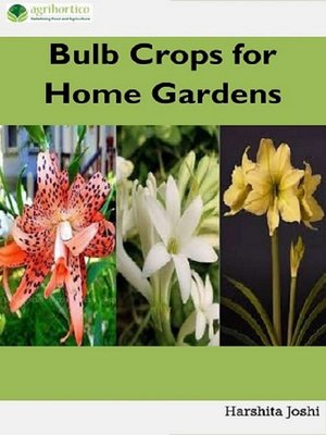 cover image of Bulb Crops for Home Gardens